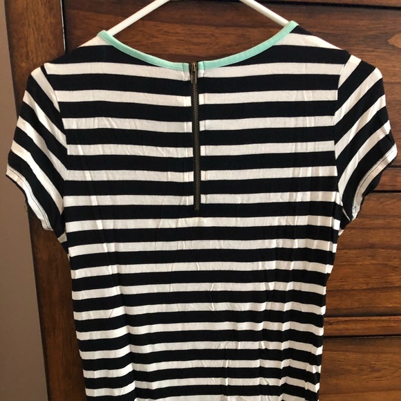 GUC black and white striped maternity top size S - Picture 3 of 4